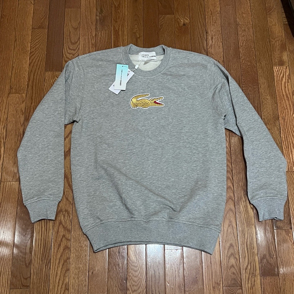 NWT LACOSTE x Comme des Garçons SHIRT Crewneck Sweatshirt